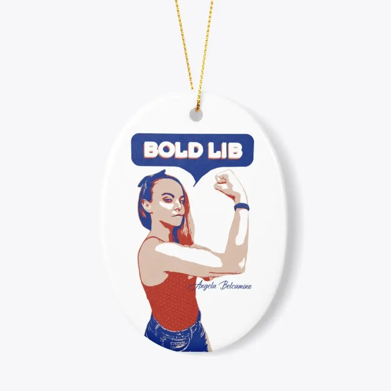 Bold Lib Ornament